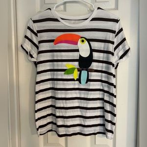 Kate Spade Tee Shirt with Toucan